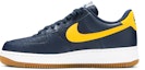 Lookbook Nike Air Force 1 Low 'Michigan' Azul y Amarillo CI0057-400