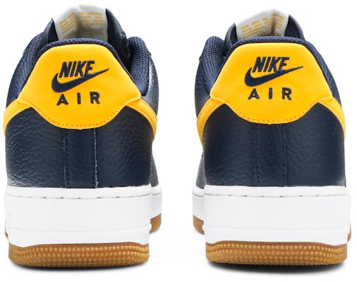Nike Air Force 1 Low 'Michigan' Azul y Amarillo CI0057-400 Details for Nike Air Force 1 Low 'Michigan' Azul y Amarillo CI0057-400
