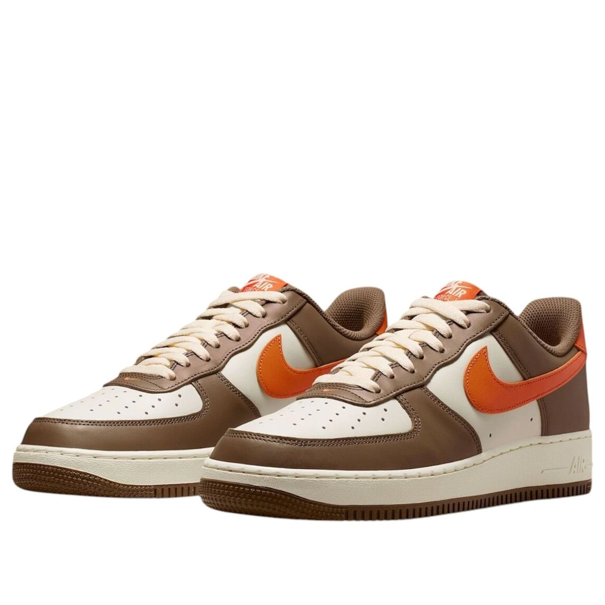 Nike Air Force 1 Low 'Mosswood Brown Campfire Orange'