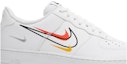 Order Nike Air Force 1 Low "Multi Swoosh" 多彩勾 低筒 板鞋 男款 白