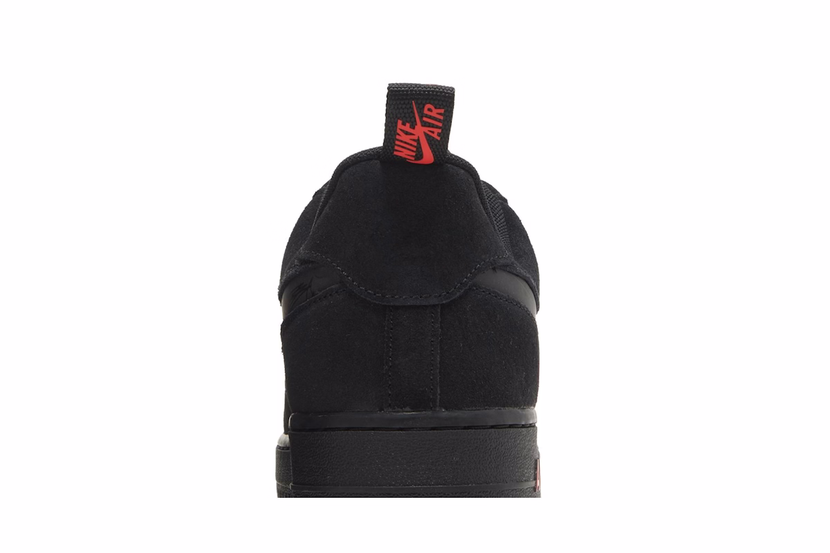 Nike Air Force 1 Low 'Multi-Swoosh Black Orange' DZ4514-001