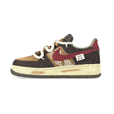 Nike Air Force 1 Low 'NAI-KE CHA Brown Red'
