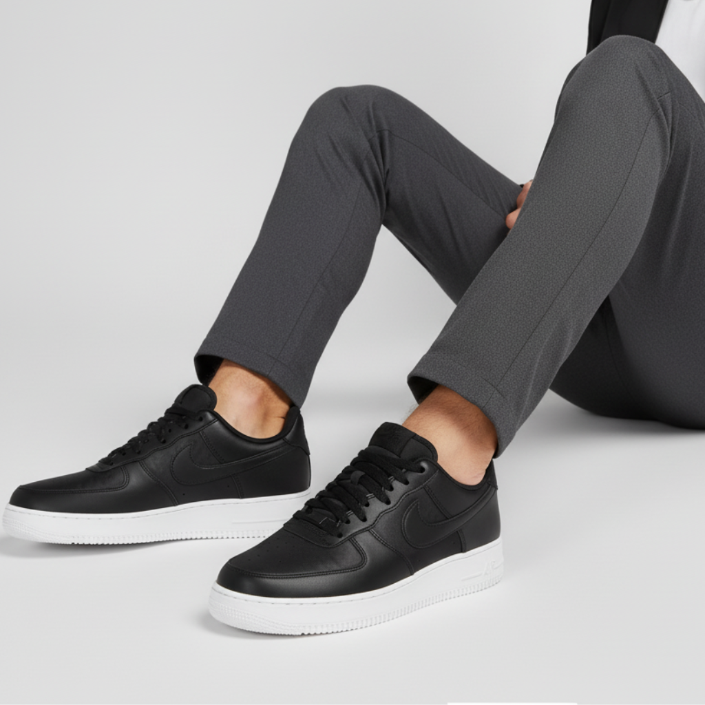 Order Nike Air Force 1 Low 'Nylon Hitam Putih' FB2048-001