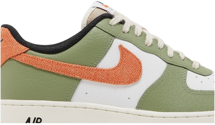 Air force 1 green and orange sales