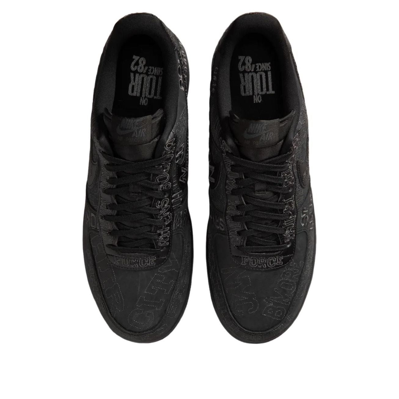 Lookbook 나이키 에어 포스 1 로우 ''온 투어 블랙'' II1549-001