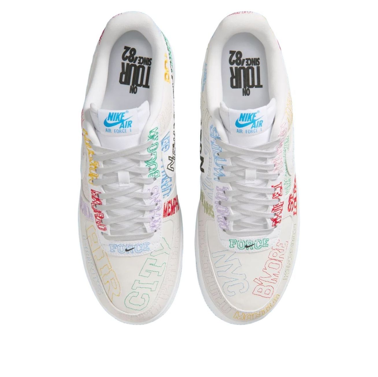 Shop 나이키 에어 포스 1 로우 ''온 투어 화이트'' II1549-100