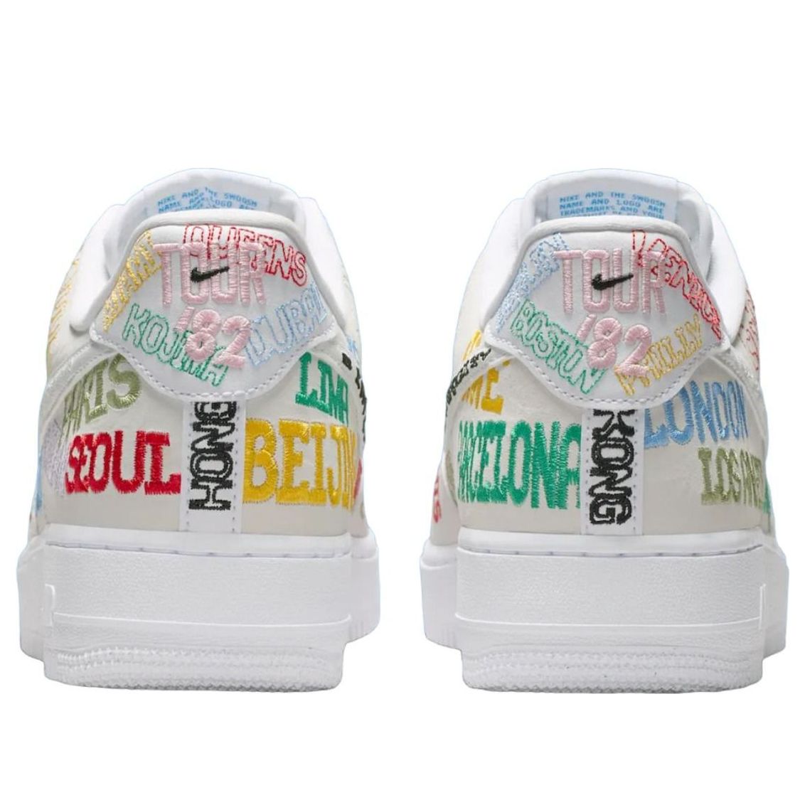 Purchase 나이키 에어 포스 1 로우 ''온 투어 화이트'' II1549-100