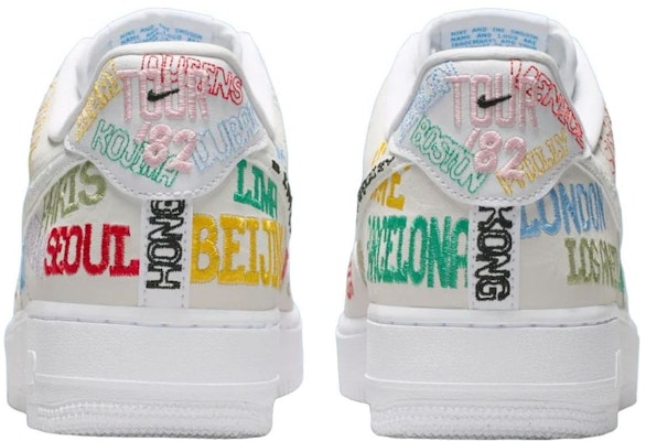 나이키 에어 포스 1 로우 ''온 투어 화이트'' II1549-100 Purchase 나이키 에어 포스 1 로우 ''온 투어 화이트'' II1549-100