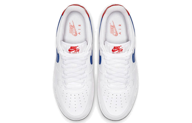 Shop Nike Air Force 1 Low 'Overbranding - White Red Blue' CD7339-100
