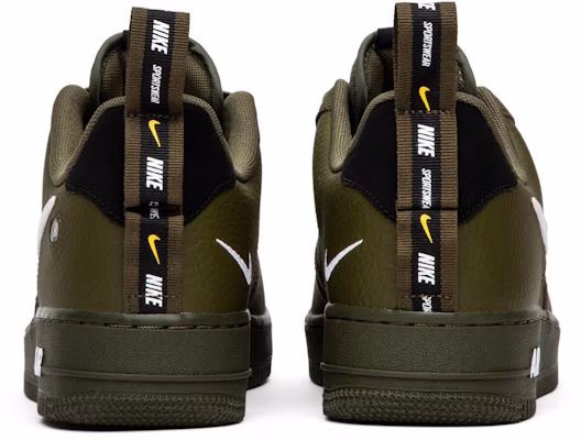 Nike Air Force 1 Low 'Overbranding' AJ7747-300 Hijau Kuning Details for Nike Air Force 1 Low 'Overbranding' AJ7747-300 Hijau Kuning