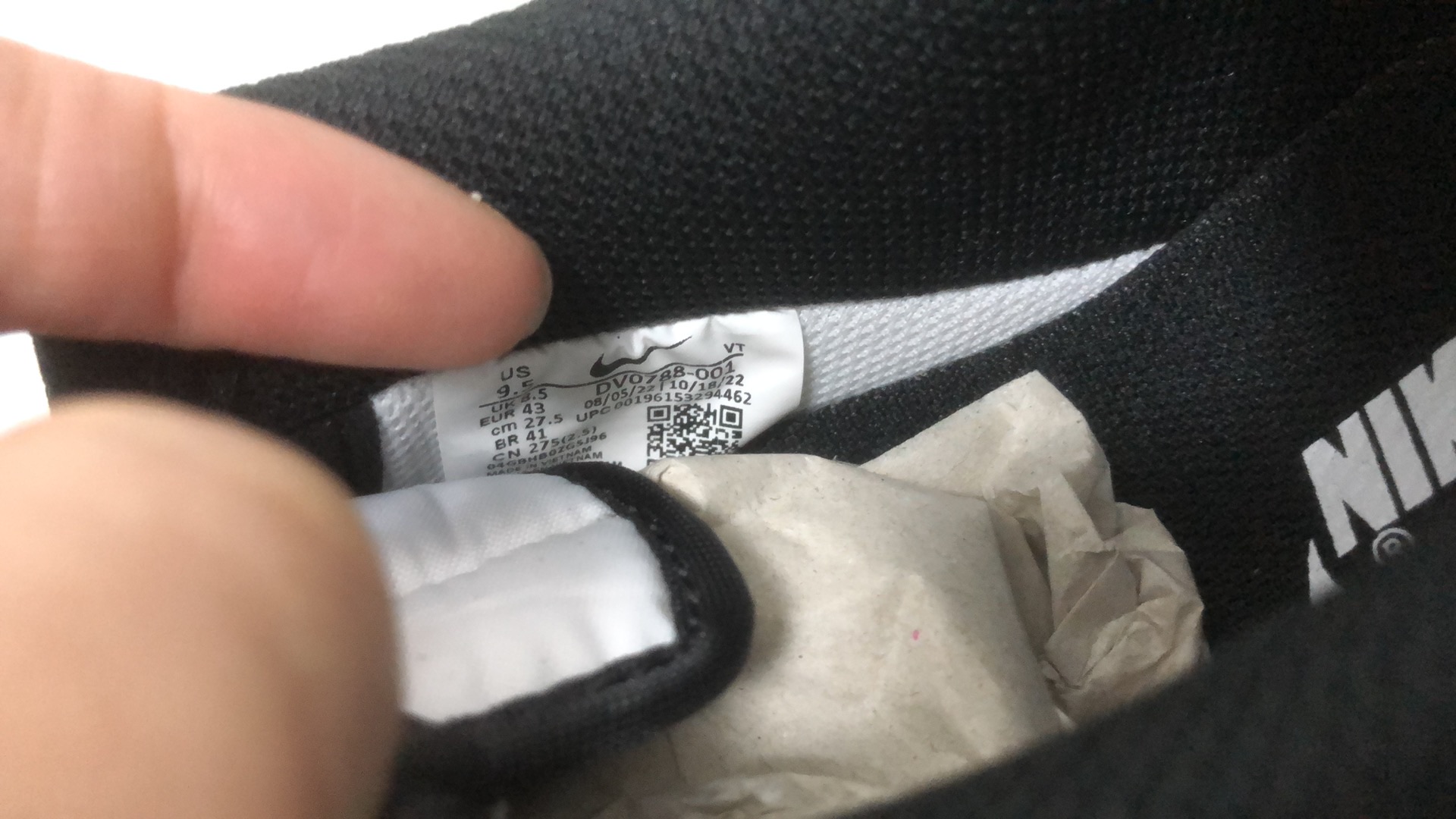 Order Nike Air Force 1 Low 'Panda' Sepatu Hitam Putih Dv0788-081