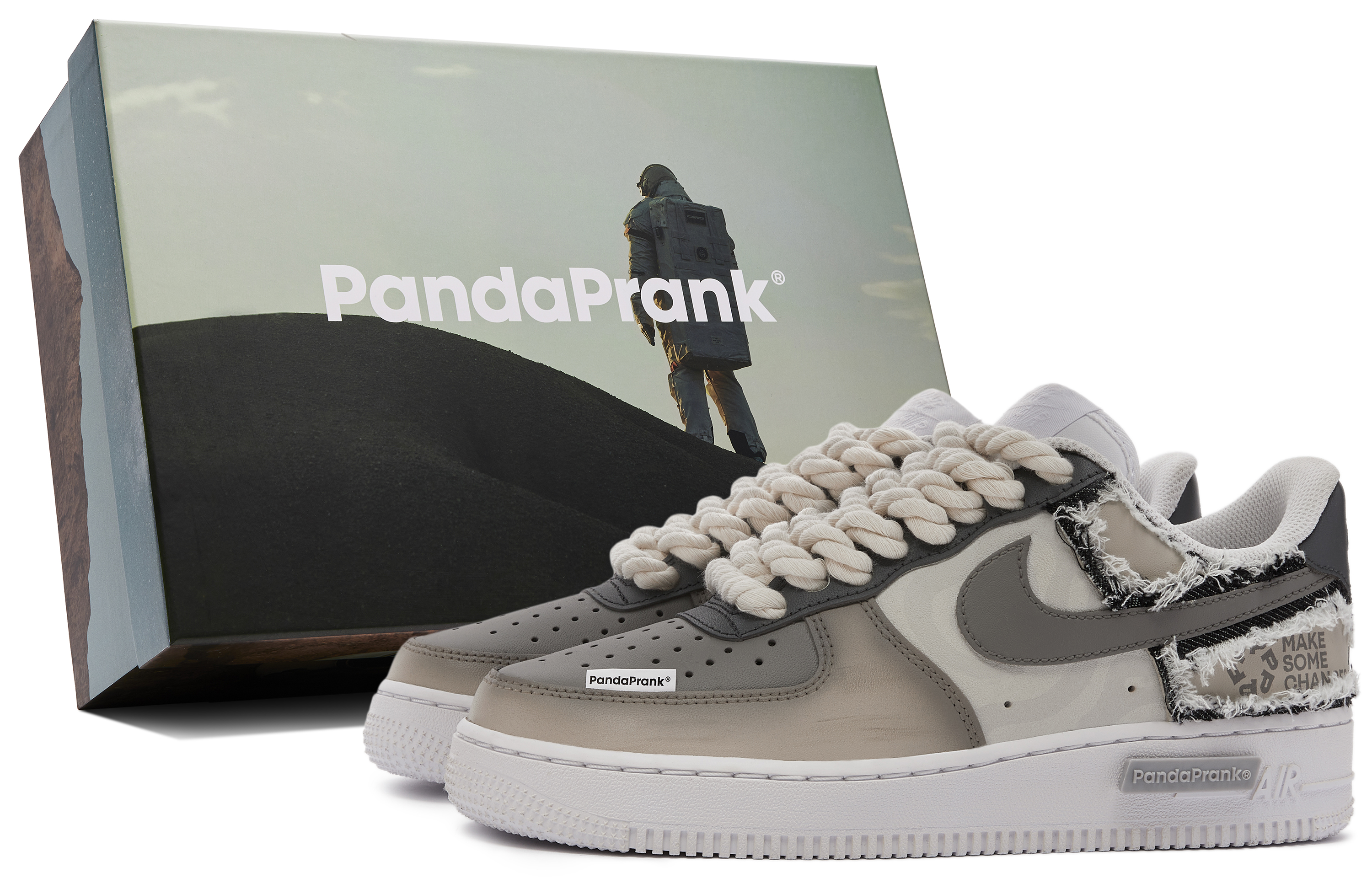 Buy Nike Air Force 1 Low 'Panda Antics - Penjelajahan Antariksa Zaman Warp' CW2288-111-481142