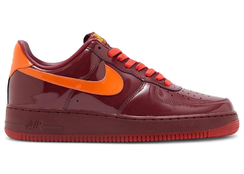 Nike Air Force 1 Low 'Patent Leather Dark Team Red' IO4489-601