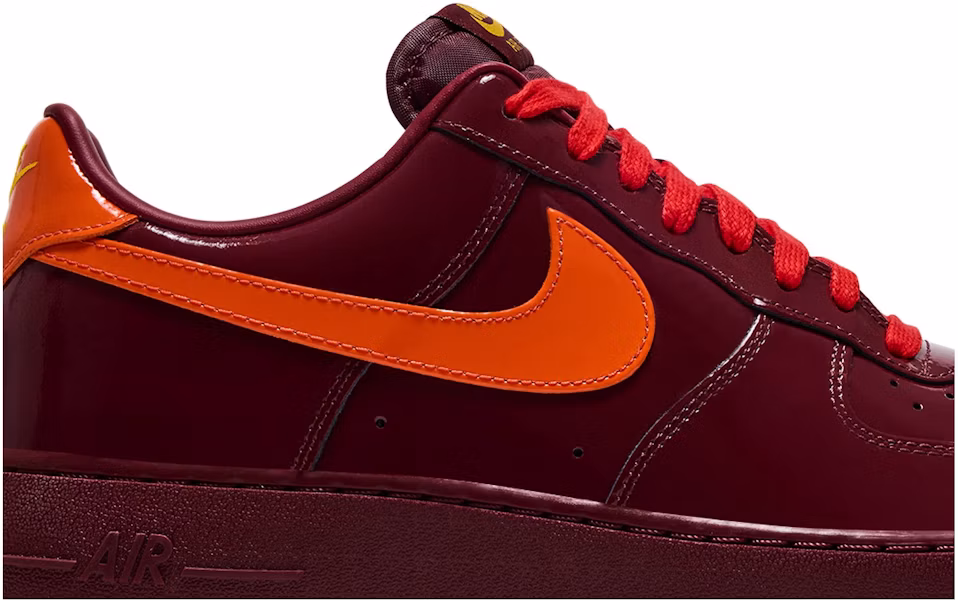 Nike Air Force 1 Low ''亮面皮革暗紅隊色'' IO4489-601 Lookbook Nike Air Force 1 Low ''亮面皮革暗紅隊色'' IO4489-601