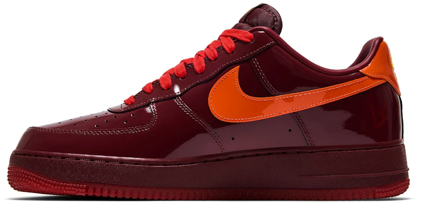 Nike Air Force 1 Low ''亮面皮革暗紅隊色'' IO4489-601 Shop Nike Air Force 1 Low ''亮面皮革暗紅隊色'' IO4489-601