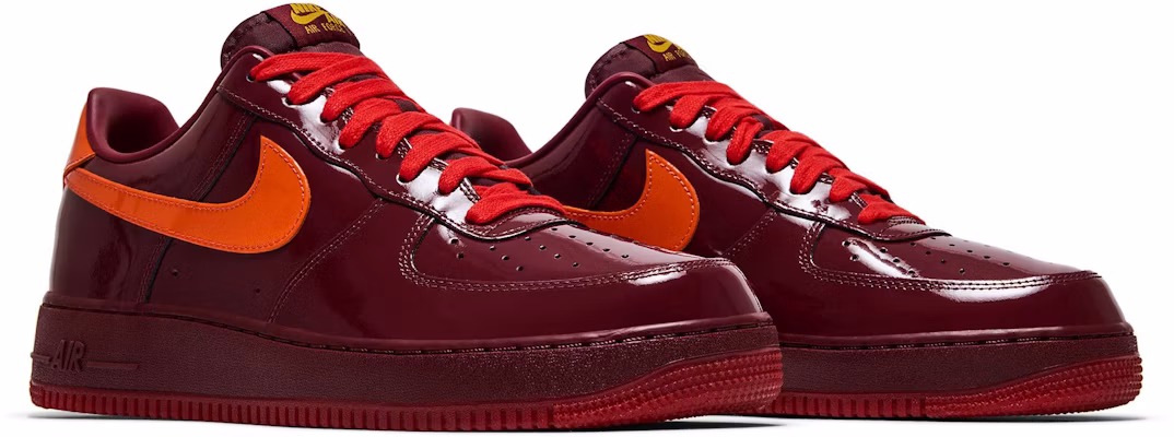 Nike Air Force 1 Low ''亮面皮革暗紅隊色'' IO4489-601 1