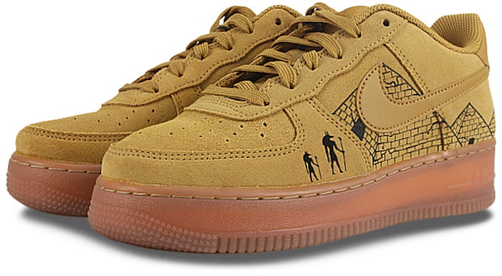 Nike Air Force 1 Rendah 'Pyramid Kuning Hitam' BQ5485-700-478310 Lookbook Nike Air Force 1 Rendah 'Pyramid Kuning Hitam' BQ5485-700-478310