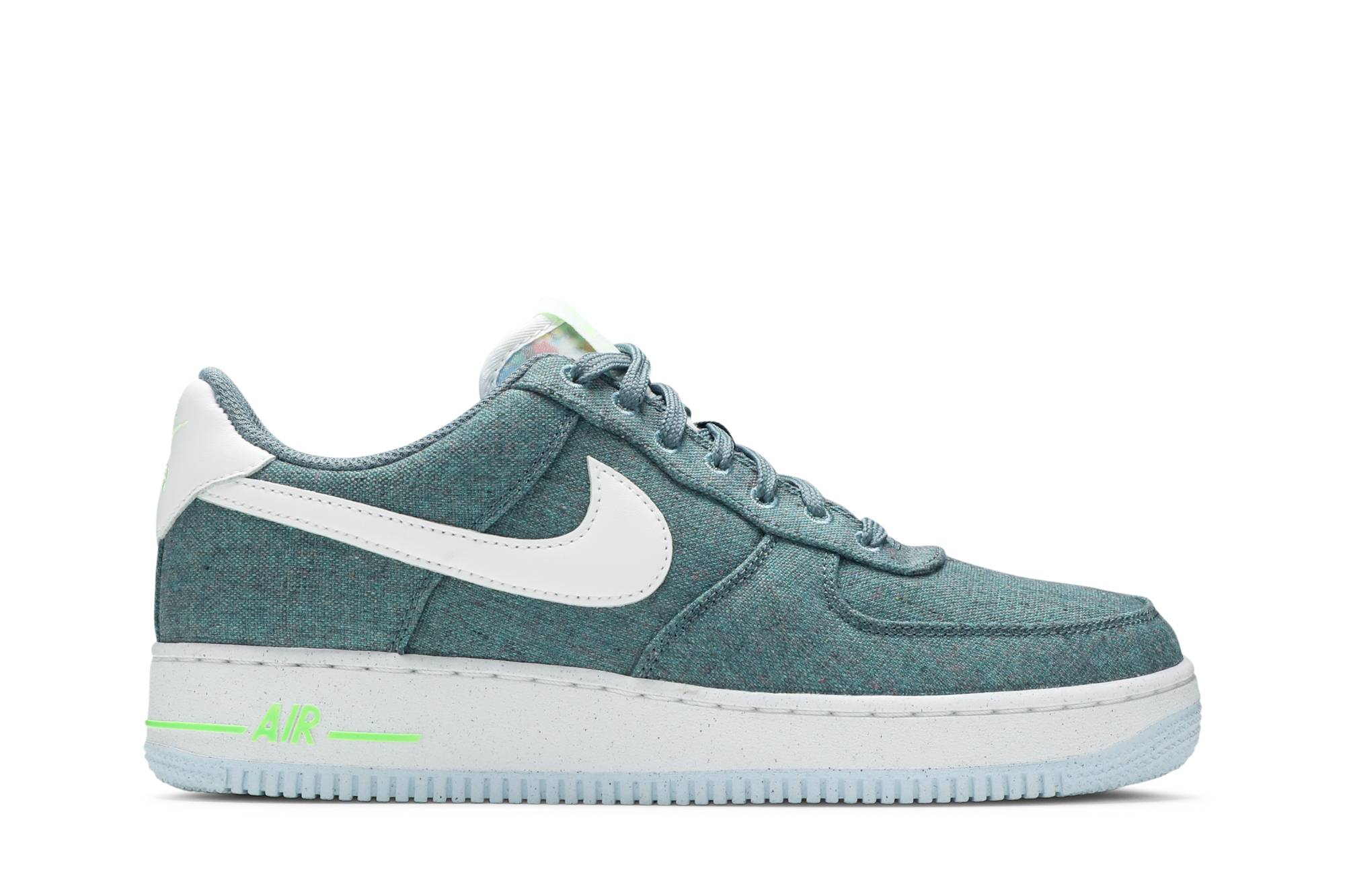 recycled canvas air force 1