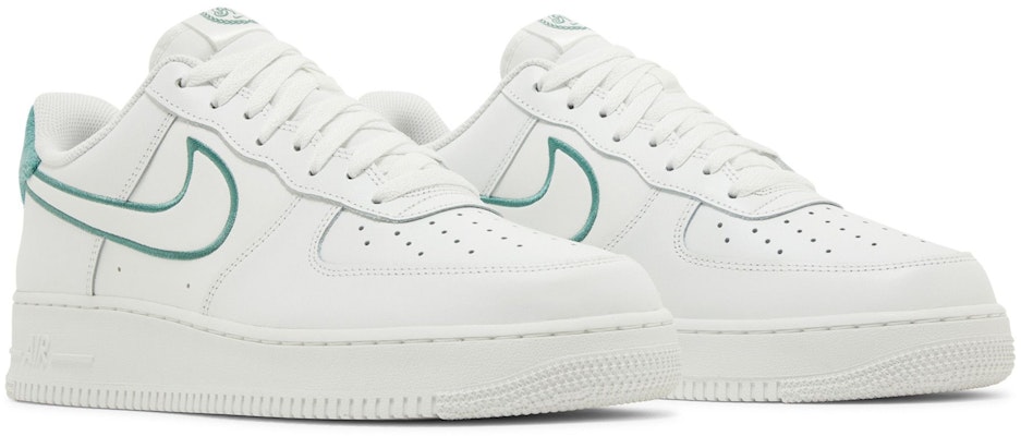 Nike Air Force 1 舒適運動 防滑耐磨 低筒 板鞋 男款 白綠 Cheap Nike Air Force 1 舒適運動 防滑耐磨 低筒 板鞋 男款 白綠