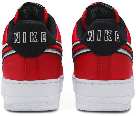 Nike Air Force 1 Low 'Reverse Stitch - Merah' CD0886-600 Details for Nike Air Force 1 Low 'Reverse Stitch - Merah' CD0886-600