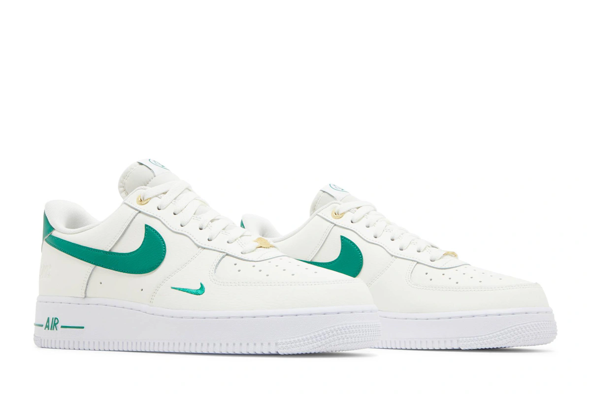 Nike Air Force 1 Low 'Sail/Malachite-White-Metallic Gold' DQ7658-101