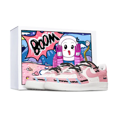 Nike Air Force 1 Low 'Sakura Cyberpunk Deconstructed Pink White'