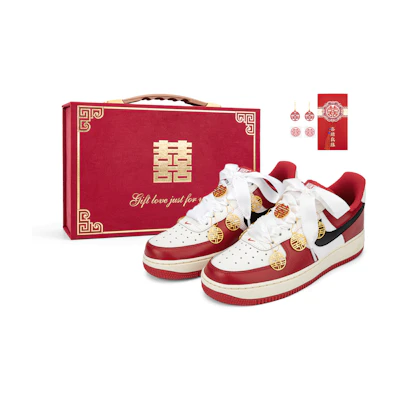 Nike Air Force 1 Low 'Silk Double Happiness Wedding'