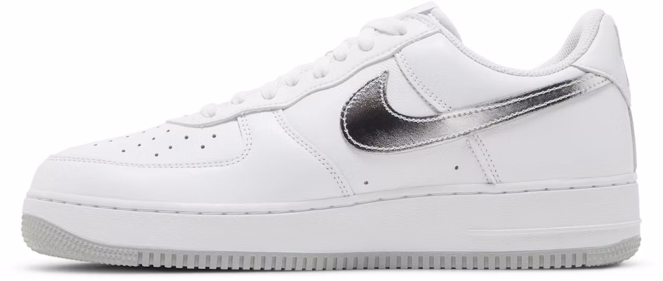 Nike Air Force 1 Low 'Swoosh Plateado' DZ6755-100 Lookbook Nike Air Force 1 Low 'Swoosh Plateado' DZ6755-100