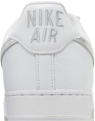 Nike air 2025 force silver swoosh