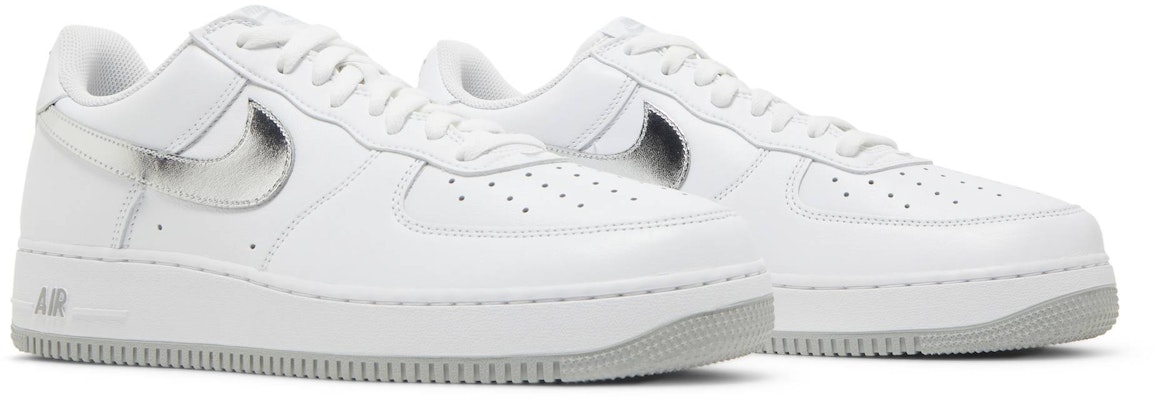 Nike Air Force 1 Low Silver Swoosh DZ6755 100 DZ6755 100
