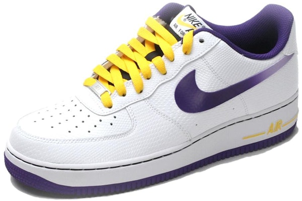 耐吉 Air Force 1 低筒「蛇皮湖人」488298-143 Lookbook 耐吉 Air Force 1 低筒「蛇皮湖人」488298-143