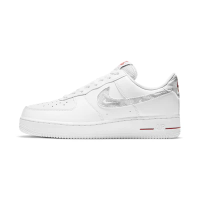 Nike Air Force 1 Low 'Topography Pack - White University Red'