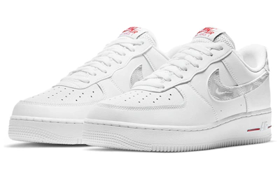 Nike Air Force 1 Low 'Topography Pack - White University Red' DH3941-100