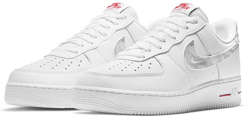 Nike Air Force 1 Low 'Topography Pack - Blanco y Rojo Universitario' DH3941-100 Lookbook Nike Air Force 1 Low 'Topography Pack - Blanco y Rojo Universitario' DH3941-100