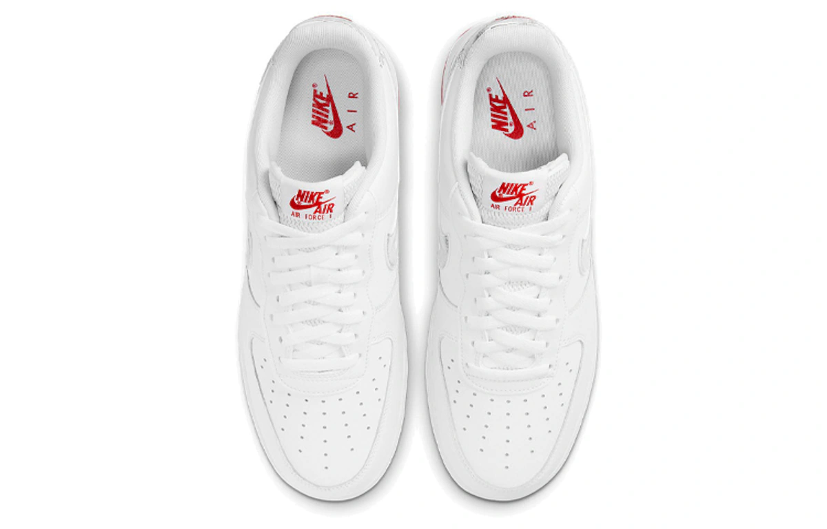 Nike Air Force 1 Low 'Topography Pack - White University Red' DH3941-100