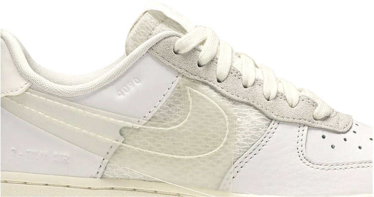 耐克空军一号低帮 '透明勾标' CV3040-100 Order 耐克空军一号低帮 '透明勾标' CV3040-100