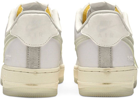 耐克空军一号低帮 '透明勾标' CV3040-100 Details for 耐克空军一号低帮 '透明勾标' CV3040-100