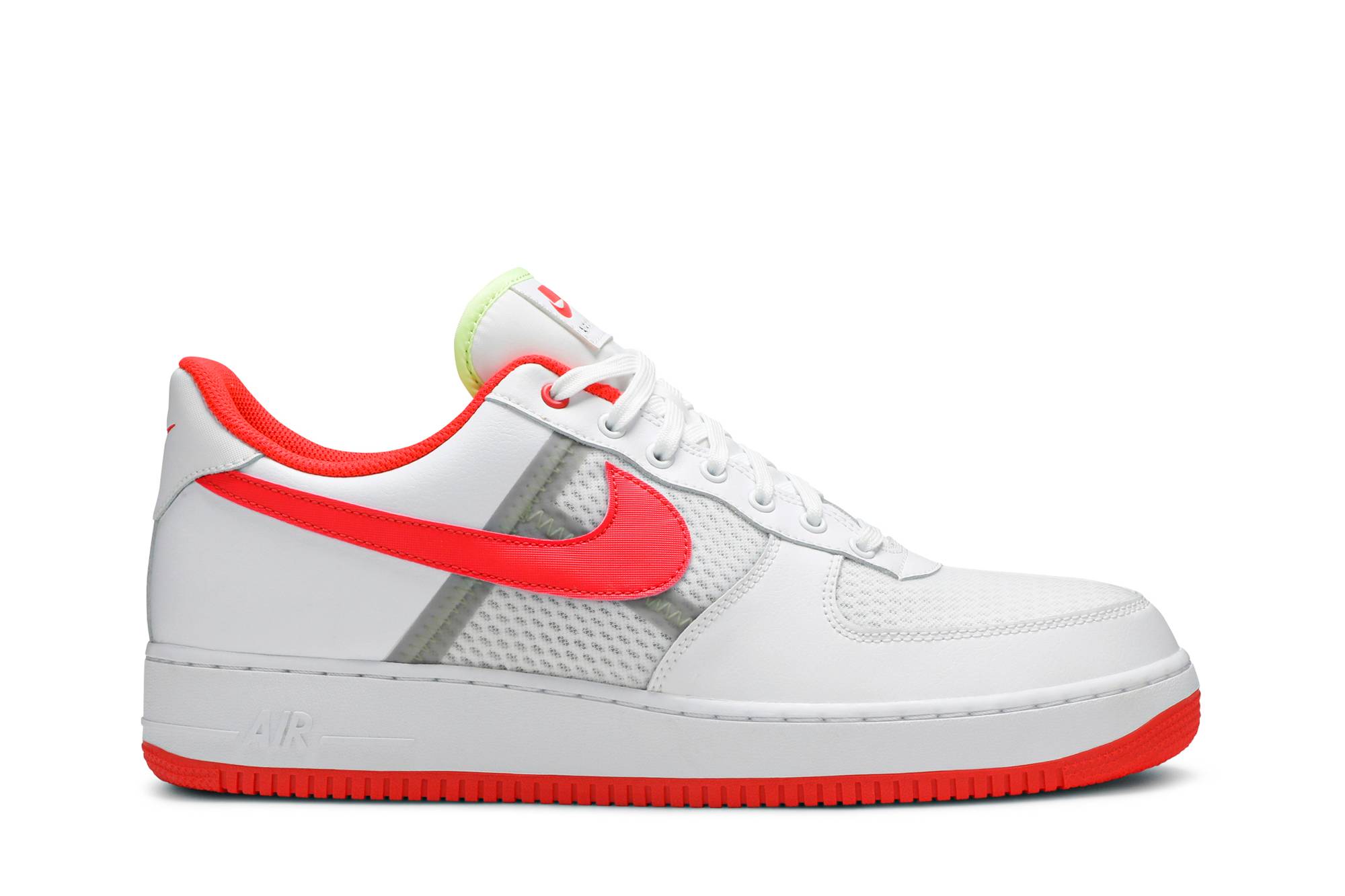 Nike Air Force 1 Low 'Transparent White Crimson' CI0060-102