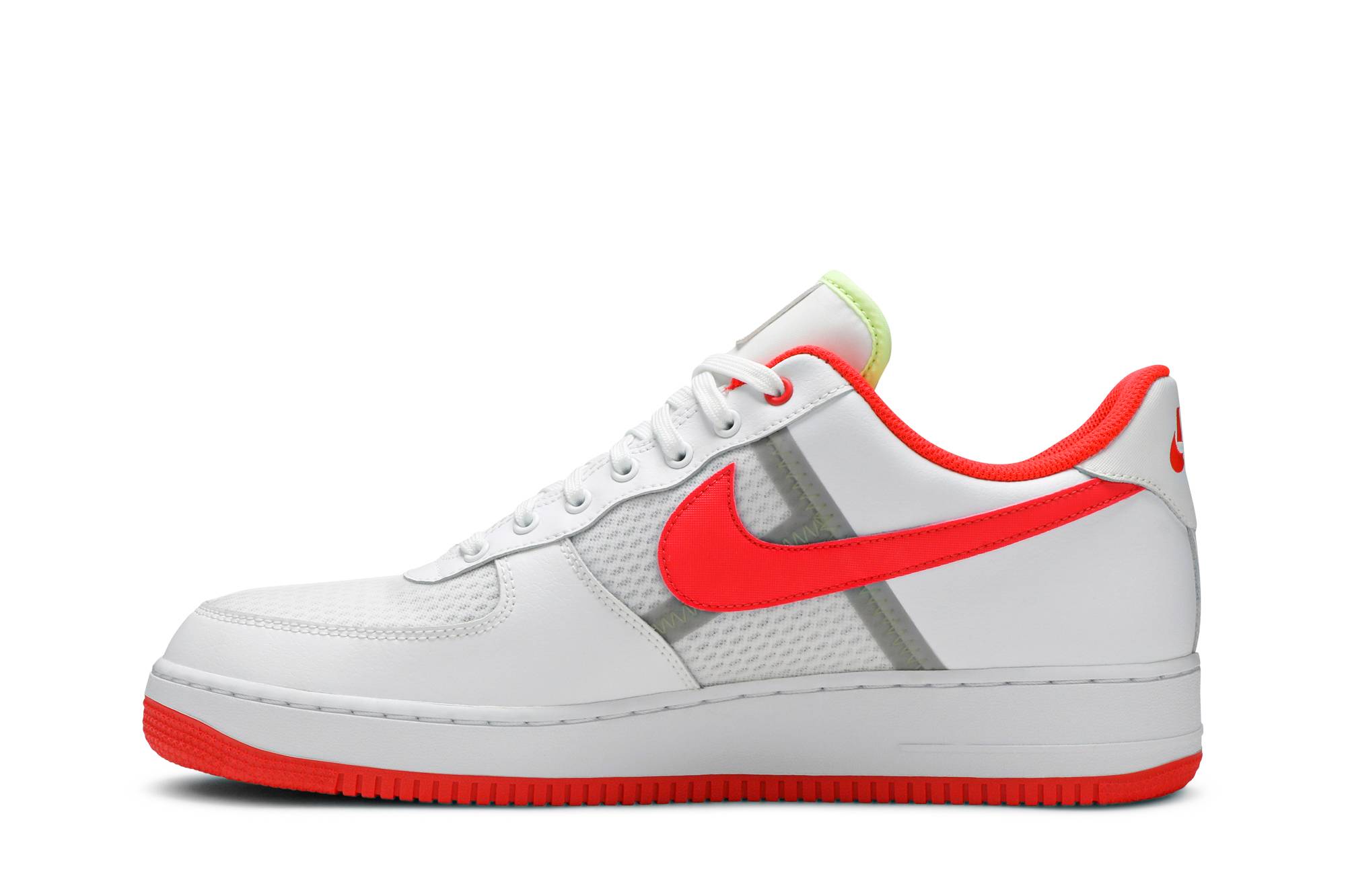 Lookbook Nike Air Force 1 Low 'Putih Lutsinar Crimson' CI0060-102