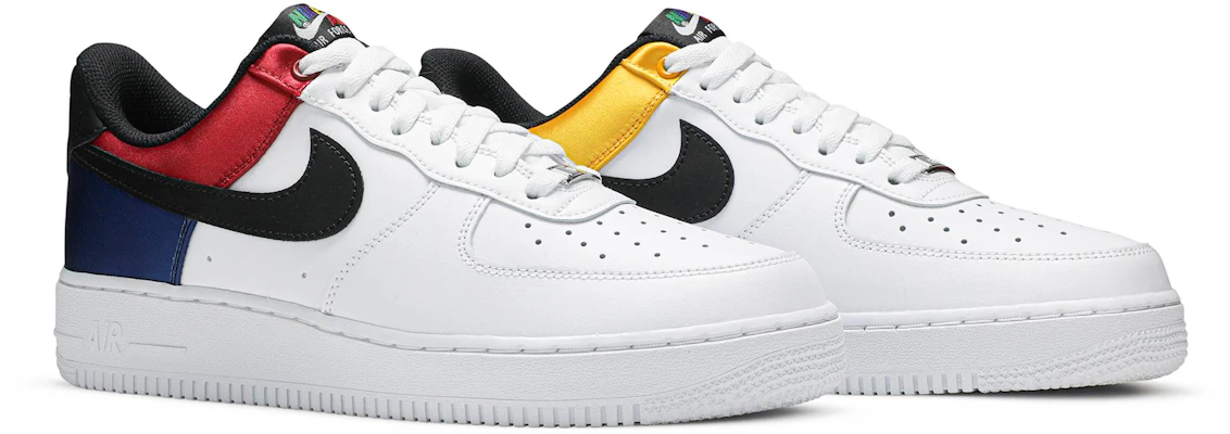 耐吉空军一号低帮拼接丝绸鸳鸯板鞋男款彩色 Cheap 耐吉空军一号低帮拼接丝绸鸳鸯板鞋男款彩色