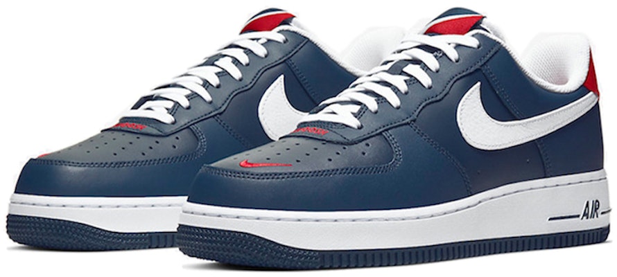 Nike Air Force 1 Low 'USA' CJ8731-400 Lookbook Nike Air Force 1 Low 'USA' CJ8731-400