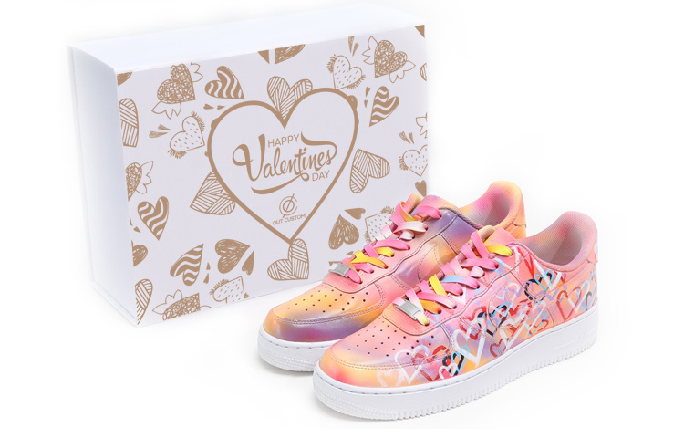 Buy Nike Air Force 1 Low 'Hari Valentine Kuning Pink Ungu' CW2288-111(TeamNine-VD001SBOX)