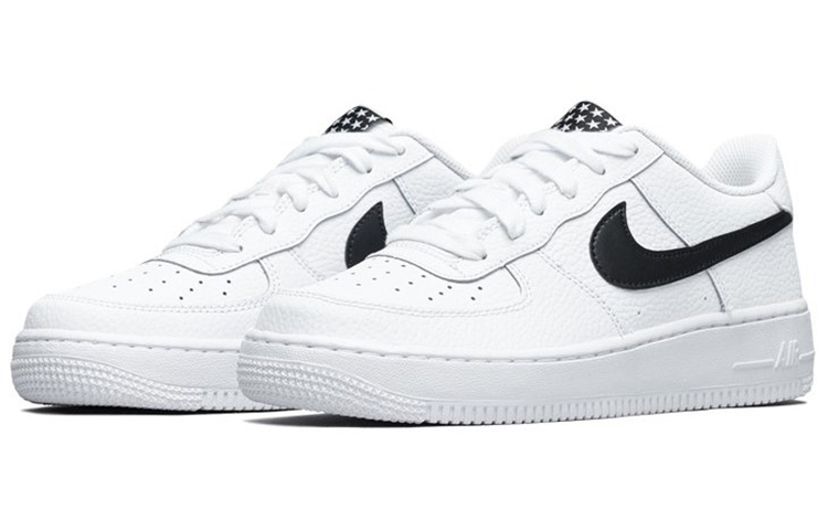 (Youth) Nike Air Force 1 /Black 'White' 圖 3