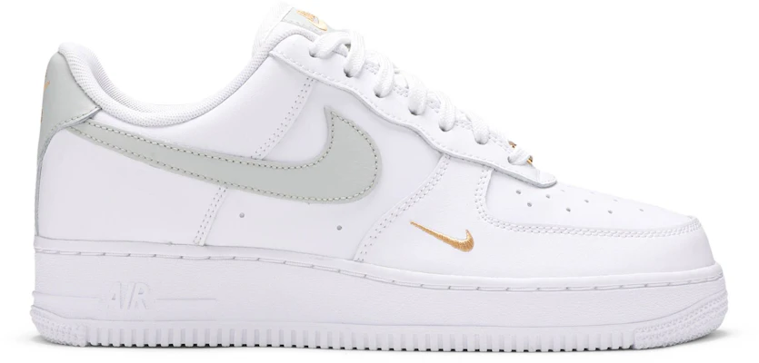Air force 1 2025 low white and gold
