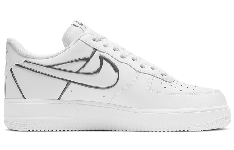 Nike Air Force 1 Low 'White Metallic Pewter' 圖 2