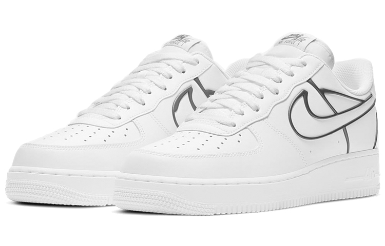 Nike Air Force 1 Low 'White Metallic Pewter' 圖 3