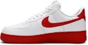Lookbook ナイキ エアフォース1 ロー 白/赤底 CK7663-102