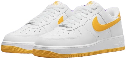 Nike Air Force 1 Rendah 'Putih Emas Universiti' FJ4146-105 Lookbook Nike Air Force 1 Rendah 'Putih Emas Universiti' FJ4146-105