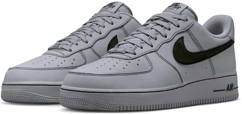 Nike Air Force 1 Low 'Wolf Grey Black' HQ2037-004 Lookbook Nike Air Force 1 Low 'Wolf Grey Black' HQ2037-004