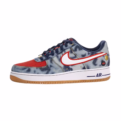 Nike Air Force 1 Low Acid Washed Denim